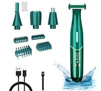 Rasoir électrique imperméable à l'eau 4 en 1 pour homme femme, épilateur électrique sans douleur, avec écran LED, tondeuse à cheveux Nez Oreilles Aisselles Bikini Jambes Bras