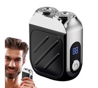 Rasoir Électrique Mini - Appareil De Toilettage Avec Affichage Numérique | Rasoir à Charge USB | Pour Voyage Maison Salle de Bain Camping Hôtel Déplacements Professionnels Bureau