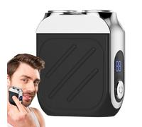 Rasoir Électrique Mini,Tondeuse Électrique De Soin Personnel Avec Affichage Numérique | Rasoir Sec et Humide,Pour Maison, Salle De Bain, Sous La Douche, Camping, Hôtel, Voyage D'Affaires Et