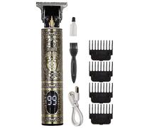 Rasoir électrique numérique, tondeuse multifonction professionnelle sans fil, tondeuse rechargeable de type C, rasoir électrique léger pour homme, tondeuse à cheveux électrique tout-en-un et tondeuse