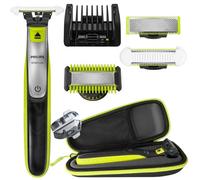 Rasoir électrique - Philips - OneBlade SkinProtect 360 - Étanche - Rechargeable USB - Zones sensibles - Étui inclus