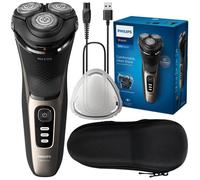 Rasoir électrique - Philips - S3242/12 - Étanche Wet and Dry - Tête 5D Pivot - Lames PowerCut - Avec étui