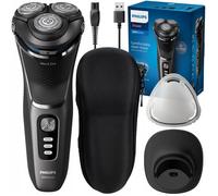 Rasoir électrique - Philips - S3343 13 - Wet and Dry - Tête 5D Pivot Flex - PowerCut - Avec étui
