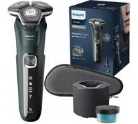 Rasoir Électrique - PHILIPS - Series 5000 S5884/50 - Têtes Flexibles - Fonctionnement Sans Fil - Lavable