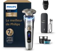Rasoir électrique PHILIPS XP9404/46 Serie i9000 prestige ultra 100 % étanche avec Skin IQ et boitier de recharge UV