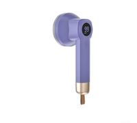 Rasoir électrique portable anti-peluches avec verrouillage de sécurité pour couvertures en laine - Dispositif anti-peluches rechargeable par USB Blanc 8 x 19 cm (violet)