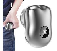 Rasoir électrique, portable, étanche, rechargeable par USB, avec écran numérique, rasoir électrique pour rasage de près, usage , maison, voyage, salle de sport, douche, barbe, aisselles, ment