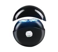 Rasoir électrique, portable, étanche, sans fil, 7,5 x 7,5 x 3 cm, rechargeable par USB, tondeuse à barbe pour homme, appareil de rasage du visage, pour voyage, travail, gym, maison, quotidien, Noël