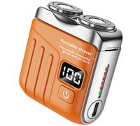 Rasoir Électrique Portable Homme portable petit rechargeable par câble USB | rasoir étanche pour le visage et la barbe Pour Homme, , Maison, Rasoir à Affichage Numérique, 800
