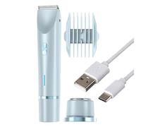 Rasoir Électrique Portable - Rasoir Électrique De Voyage, Rasoir Électrique Compact | Rasoir À Usage Humide Et Sec, Coupe-pastère Rechargeable USB Pour Les Femmes, Rasoir De Corps Sec Et Étanche