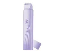 Rasoir électrique pour femme, épilateur imperméable avec double tête pour usage quotidien, épilateur pour visage, peau sensible, aisselles et voyage