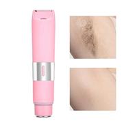 Rasoir électrique pour femme - Rasoir à double tête rechargeable imperméable de 400 mA | Body Razor Bikini zone Shaver pour visage, jambes, voyage à la maison