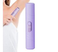 Rasoir électrique pour femme | Rasoir électrique 2 en 1 femme, tête double rechargeable, écran LCD étanche, sans danger pour le visage, le corps des lèvres