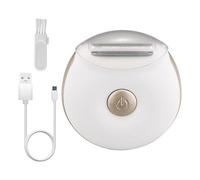 Rasoir électrique pour femme - Tondeuse USB rechargeable, étanche pour femme - Groomer Dry/Wet Cordless avec tête amovible pour les bras sensibles de la peau (acier inoxydable et ABS)