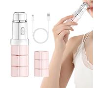 Rasoir Électrique Pour Femmes,Rasoir Sans Douleur En Forme De Rouge À Lèvres,Tondeuse Corporelle Ménagère | Pour Beauté Voyage Soins De Toilette Salon À Domicile Visage Corps Bras Zones Intimes