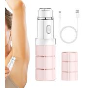 Rasoir Électrique Pour Femmes - Rasoir Sans Douleur En Forme De Rouge À Lèvres - Tondeuse De Voyage Pour Femmes - Pour Beauté Voyage Soin Domicile Salon Visage Corps Jambes Bras