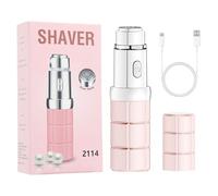 Rasoir Électrique Pour Femmes,Rasoir Sans Fil En Forme De Rouge À Lèvres - Tondeuse Corporelle Ménagère - Pour Beauté Voyage Soins De Toilette Salon À Domicile Visage Corps Bras Zones Intimes