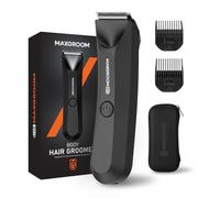 Rasoir électrique pour homme, épilateur pour homme, avec éclairage LED, utilisation humide et sèche, convient pour les bras, les jambes, le torse, les aisselles et autres zones intimes (Noir-6)