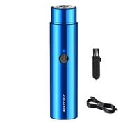 Rasoir électrique pour homme - Mini rasoirs à barbe | Rasoir électrique électrique rechargeable par USB avec batterie LED rechargeable, épilateur de bikini portable pour lèvres, menton, aisselles