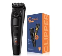 Rasoir électrique pour homme - Tondeuse multifonction avec longueur réglable via des peignes de guidage rotatifs - Rasoir électrique et tondeuse à cheveux, cadeau pour amoureux et père