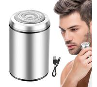 Rasoir électrique pour homme - Tondeuse visage imperméable pour homme, petit rasoir rechargeable pour le dos, le corps, les aisselles, le voyage | Avec sac et mallette