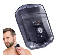Rasoir Électrique pour Hommes - Appareil de Rasage à Double Tête pour le Visage - Rasoir Portable et Silencieux, Tondeuse de Précision pour les Voyages d'Affaires, le Sport et les Soins en