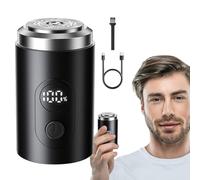 Rasoir Électrique pour Hommes | Rasoir de Voyage Rechargeable Portatif,Longue Autonomie, Affichage Numérique, Outil De Toilettage Imperméable Pour Homme Père Mari Petit Ami