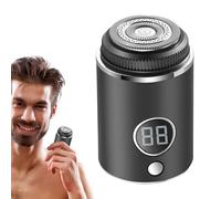 Rasoir Électrique Pour Hommes - Rasoir Rechargeable Mini Humide Et Sec,Appareil De Rasage Étanche,Pour Toilette Quotidienne Visage Et Barbe Voyage Et Affaires Hommes Père Et Petit Ami