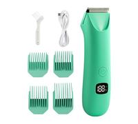 Rasoir électrique pour le corps - Tondeuse numérique pour homme avec moteur silencieux et écran LED | Épilateur corporel rechargeable pour la zone pubienne, les testicules, le dos, la poitrine, ai