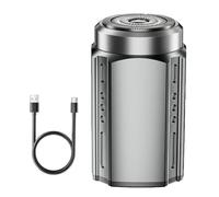 Rasoir électrique pour le visage de l' | Écran numérique imperméable pour le soin de la barbe - Rasoir compact pour le visage - Pour papa, , petit ami, voyage, maison, Ba
