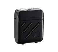 Rasoir Électrique - Rasoir Électrique Rotatif À Double Anneau De 7 X 5,5 Cm, Épilateur Silencieux Et Sans Fil Étanche, Rasoirr Électriquee Portable À Rotation À 360 Degrés Pour Hommes Pour Barbe