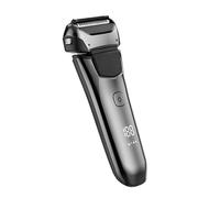 Rasoir Électrique Rechargeable Étanche IP67 5W Triple Lame LED Autonomie 100 min