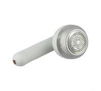 Rasoir électrique rechargeable par USB pour vêtements et meubles - Détachant les bouloches avec hauteur réglable, grand collecteur de peluches, design compact, matériau ABS, 17 x 9 cm (blanc)