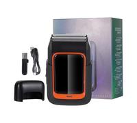 Rasoir électrique rechargeable pour homme, tondeuse à barbe alternative, rasoir ergonomique de voyage