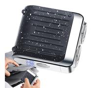 Rasoir Électrique Rechargeable pour Homme - Tondeuse Visage à Affichage Numérique,Rasoir Électrique Imperméable Double Anneau Hommes Et Femmes Usage Quotidien Voyage Coiffure Maison