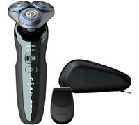 Rasoir Électrique Rotatif Sec Et Humide Rechargeable Et Tondeuse Sans Fil Noir