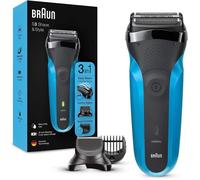Braun Series 3 310BT Rasoir à grille Tondeuse Noir, Bleu