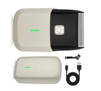 Rasoir électrique sans fil rechargeable à tête chauve unique pour un rasage quotidien électrique alternatif unique rechargeable par USB.