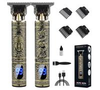 Rasoir électrique T9 avec écran LCD pour homme, machine à raser, appareils ménagers, rasoir de barbier de voyage, tondeuse pour homme, 0mm (Buddha)