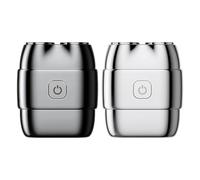 Rasoir électrique, toilettage lisse, 5,7x6,7 cm, mini coupe-barbe électrique portable, mini rasoir sec imperméable, convivial, utilisation avec de la mousse offrant un rasage lisse et confortable à to
