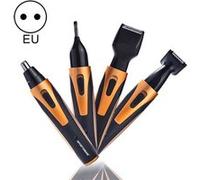 Brosse à dents électrique YONIS Rasoir Electrique Tondeuse Rechargeable 4 En 1 Cheveux Visage Sourcils Or Noir