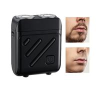 Rasoir Électrique Visage,Imperméable Silencieux Tondeuses Sans Fil | Rasoir Électrique Rotatif 360 Degrés Pour s,Usage Tête Corps Barbe Coiffeur Toilettage Cadeau Sec Et Mouillé