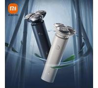 Rasoir électrique Xiaomi Mijia S101, machine à raser améliorée pour hommes, rasoirs étanches pour rasage à sec et humide, tondeuse à barbe Dark blue