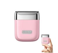 Rasoir électrique Yoose pour femmes,tondeuse corps et maillot en alliage IPX7，USB-C,sabot de rasage,modes de rasage multiples，Rose