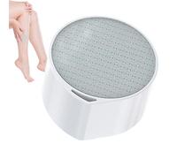 Rasoir en verre pour femme, outil d'épilation réutilisable, gadget de meulage multi-usage, polisseuse à ongles, peaux mortes et callosités pour soins lisses, maison, salle de bain, spa, salle de