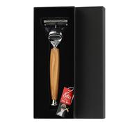 ERBE Solingen Rasoir Gillette® Fusion™ Bois de d'olivier "Serie Premiu