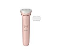 Philips Lady Shaver série 8000 - rasoir sans fil, sur peau sèche ou mouillée, système de rasage à 3 lames, tête de rasage flexible, éclairage LED, jambes et corps, autonomie 100 min, modèle BRL129/00