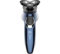 Rasoir facial rotatif for hommes, étanche et sec, sans fil, rechargeable par USB, avec tondeuse à barbe