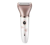 Rasoir Féminin Rasoirs électriques dames rasoir Aisselles épilateur rasoir Rasoir rechargeable pour Épilateur Électrique Femme Épilation Douce,Flesh