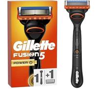 Gillette Fusion5 Power Rasoir Pour Homme, 1 Manche Gillette Power, 1 Recharge De Lames, Avec Bande Lubrifiante Pour Une Glisse Très Fluide
